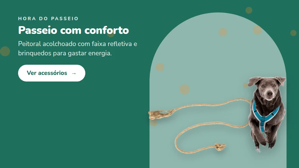 Quintal dos Bichos — Passeio com conforto